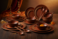 Royal Teak Serving Bowl